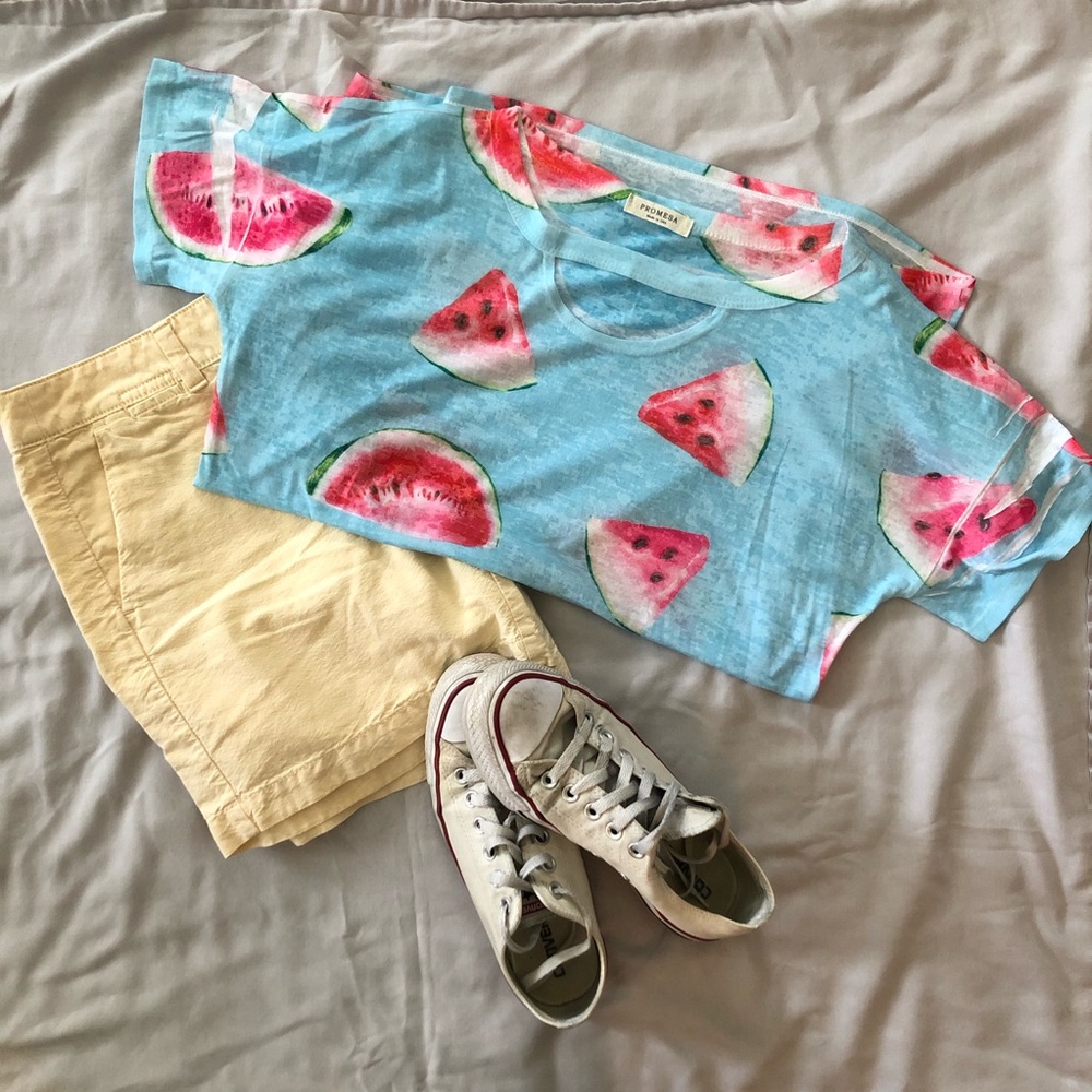 Watermelon Print Tee